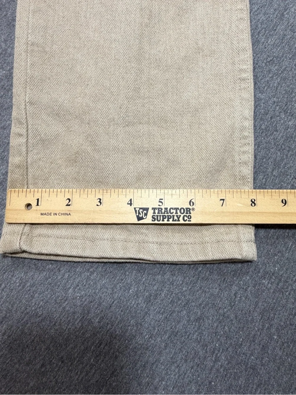 Wrangler Cowboy Cut Jeans Pants Mens 30x36 Tan Classic Fit Straight Leg Work